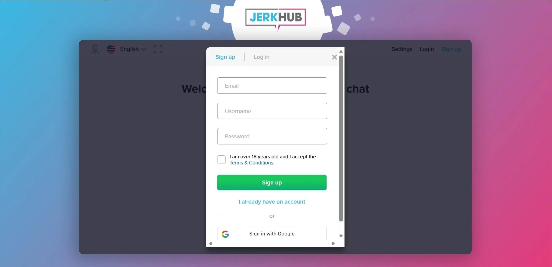 jerkhub signup